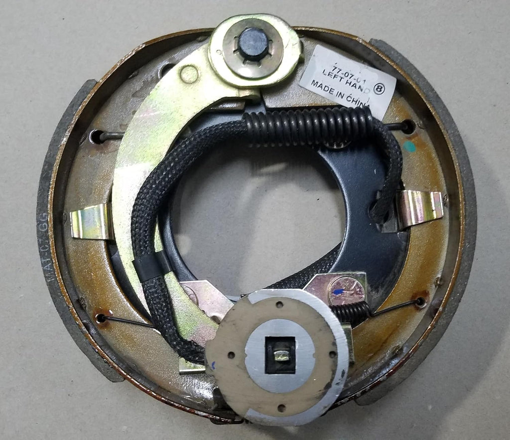 7-Inch Electric Trailer Brake Backing Plate – Left Hand – 2,000 lb – 4 Bolt (7EBLH)