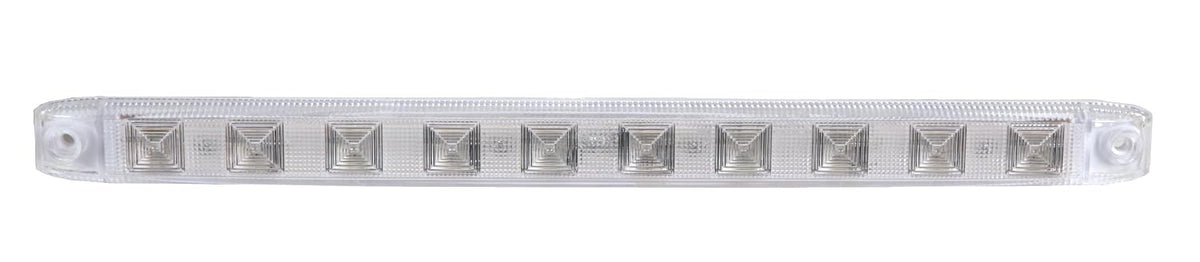 Maxxima White LED Backup Reverse Surface Mount Strip Light Trailer Flatbed Jeep (M63318-A)