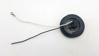 2" Amber/Clear Round Sealed Clearance Marker Light 4 LEDGrommet Mount Trailer RV (J-15-AKC)