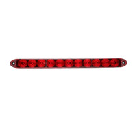 15" Slimline Low Profile Red LED Stop Turn Tail Lights RV Trailer Truck USA (T10-RR00-1)