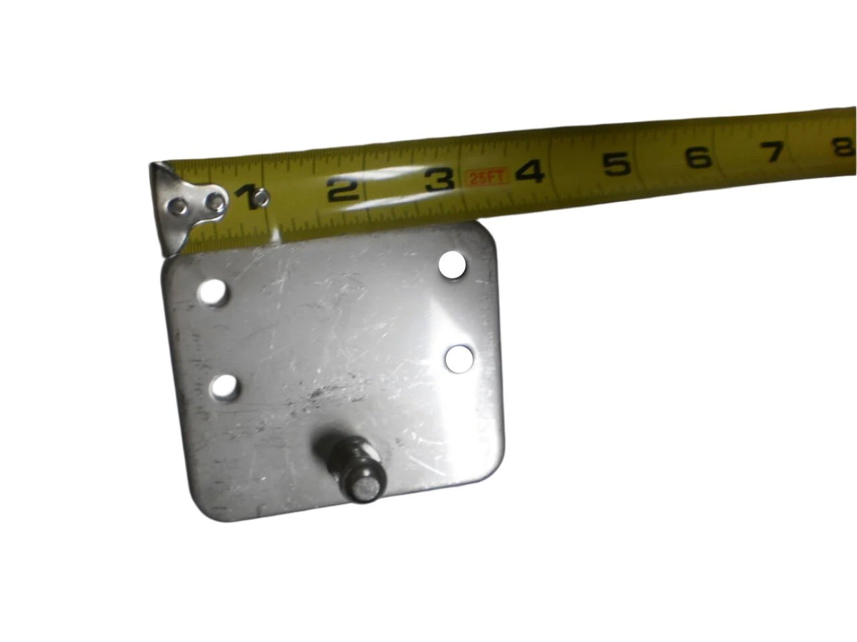 Trailer Gas Spring Strut Bracket with Large 13mm Ball — Stainless Steel (LPB35S)