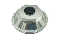 4.0" Billet Aluminum Oil Bath Cap Kit — 4"-12 Thread for 10K–15K Trailer Axles (21-36 Billet-KIT)