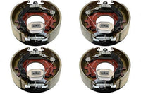Four 12-1/4x3-3/8" 10K GD Electric Backing Plate 10000# Trailer Brake Fit Dexter (BK-10KE-SET2)