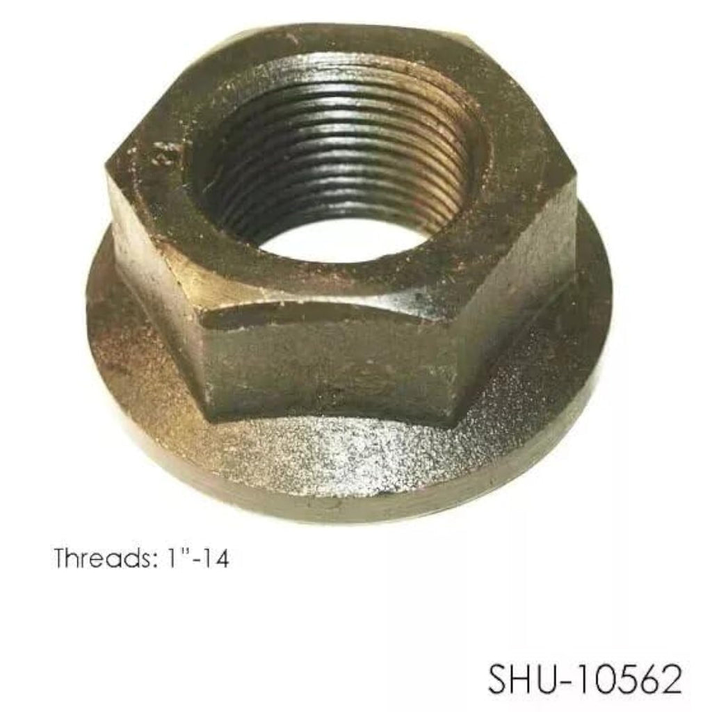 Torque Rod Flange Locknut 1-14 UNS Hutch Radius Rod Trailer Use With Bolt SHU-71902 (SHU-10562)