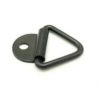 3/8" Bolt-On Trailer D-Ring with 1-Hole Mounting Bracket — 2.4K Rated (B21)