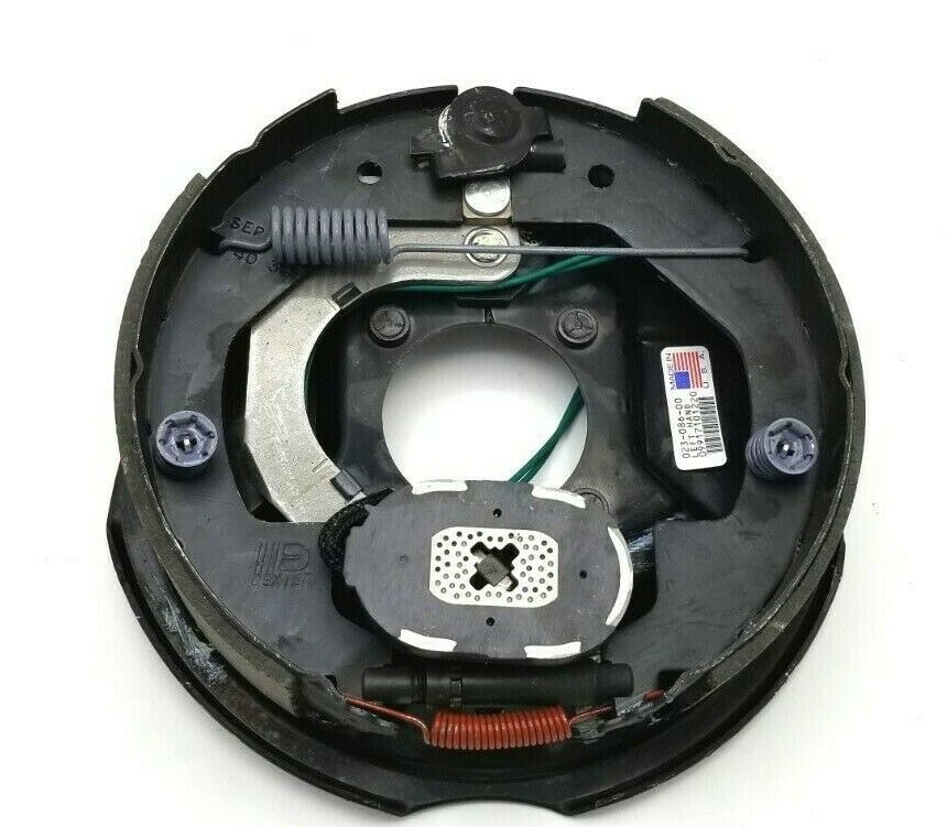 Dexter 10" Electric Trailer Brake Assembly with Parking Brake — Left Hand — 3,500 lb (K23-086-00)