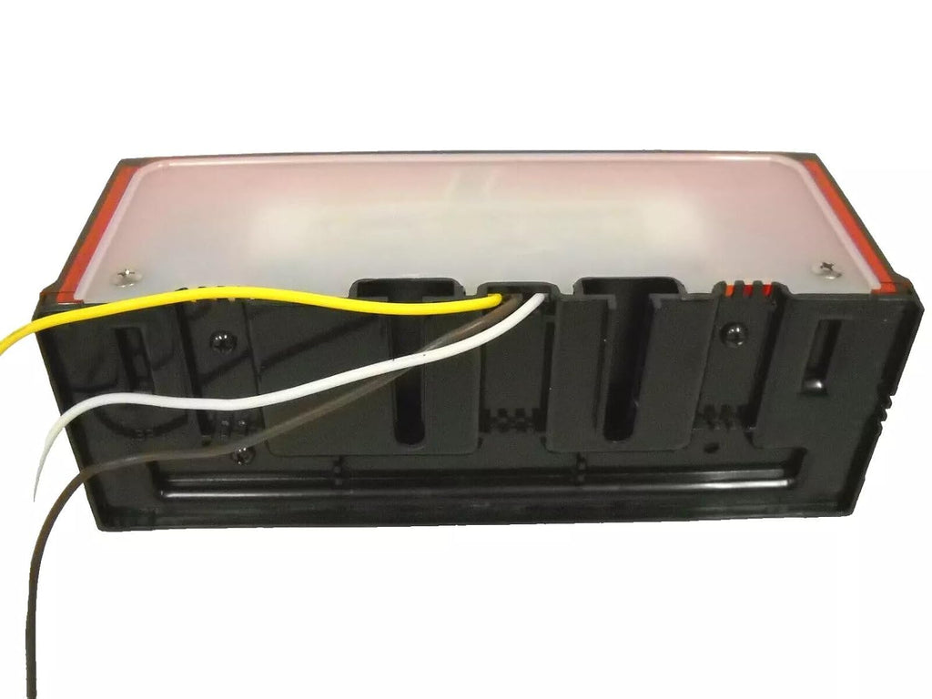 Left Side Old Style 15 LED Low Profile Boat Trailer Tail Light 3x8 J-75 Brake (J-75-L-OS)