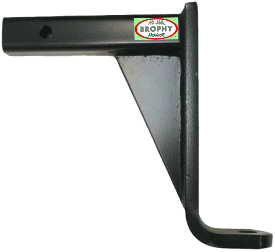 Brophy BM12 Heavy-Duty Trailer Hitch Ball Mount – 12" Drop – 7,500 lb (BM12)