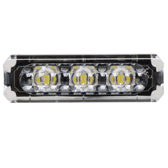 TecNiq White accent 3 LED EON Light w/Vertical Daytime Step Motorcycle USA (E03-MSV0-1)
