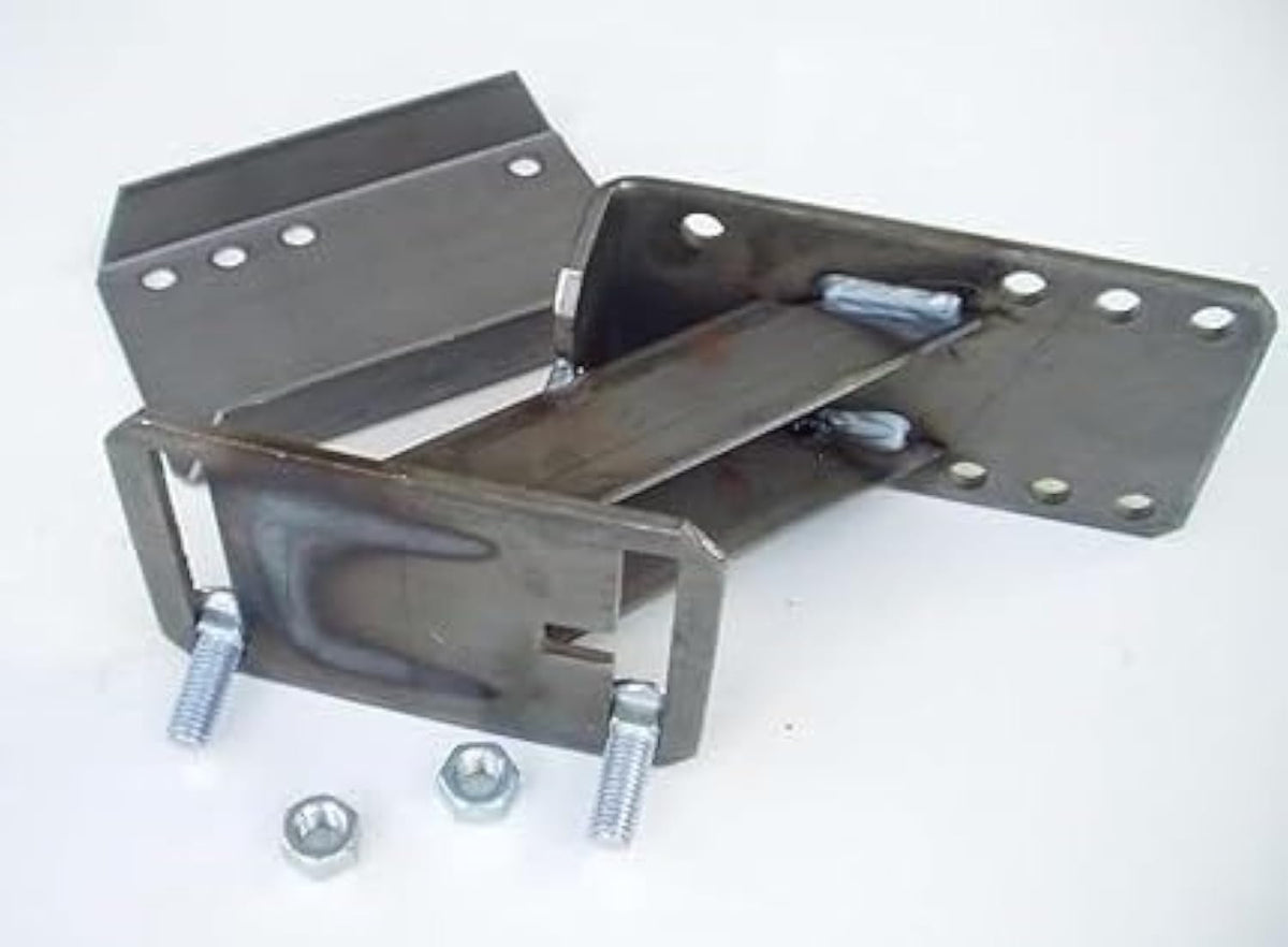Heavy Duty Spare tire mount, Trailer RV Camper 6-8 Bolt Pattern Jeep Truck Wheel (STC-8 + ST BRACKET)