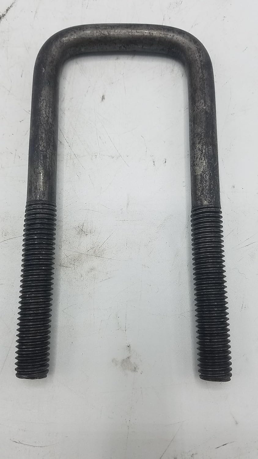 (34143U) U-Bolt, Square, 2.125" x 6.50" x 1/2"-13, Fits 7000# / 2 x 3 Tube / UBN-8C / 32491 / 33513
