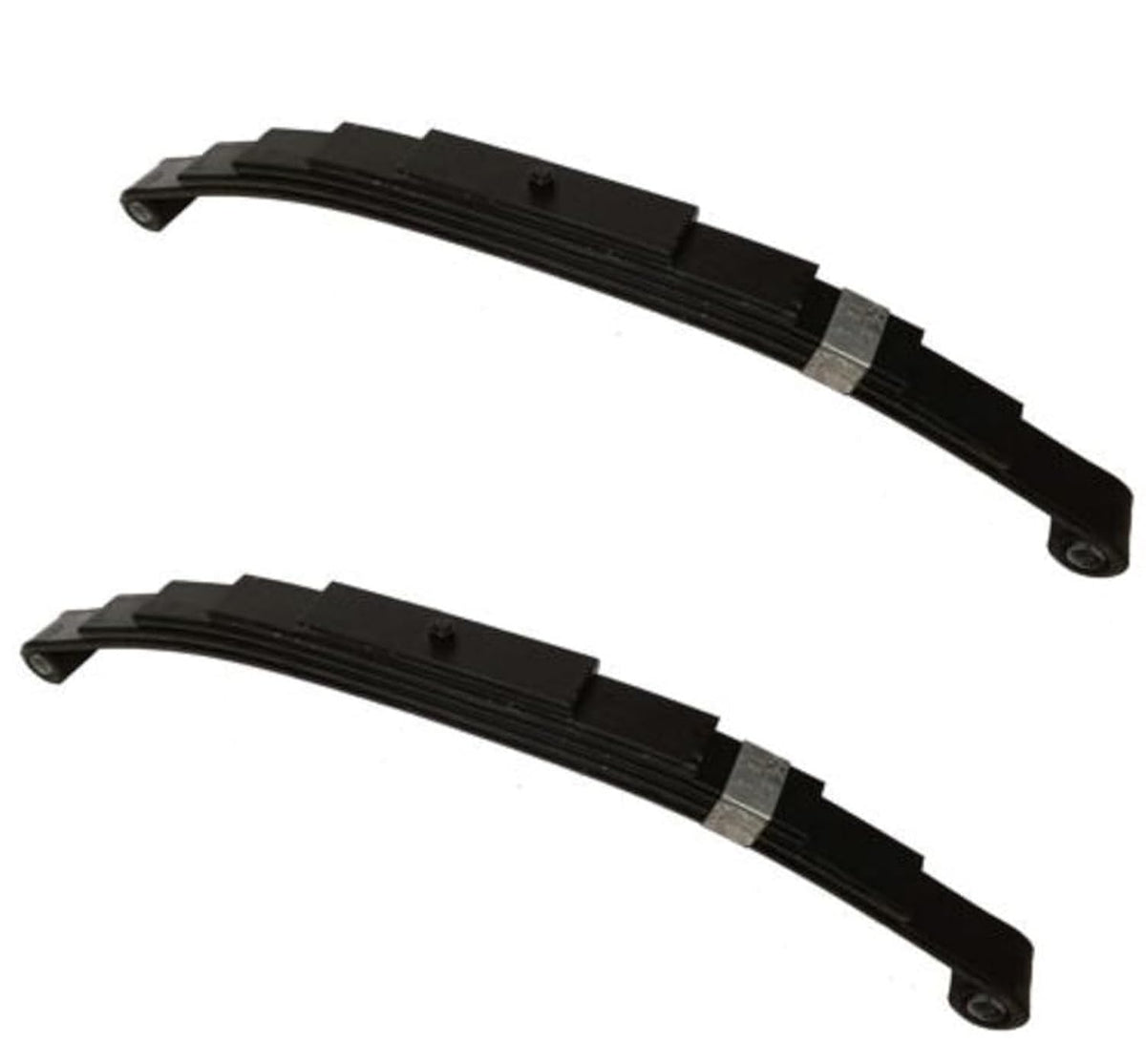 Pair - 3500# Trailer Leaf Spring for 7000# Axle 25.25" Camper 6 Leaf (PR6-2)