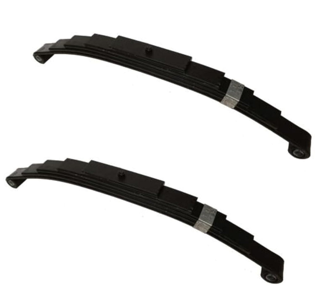 Pair - 3500# Trailer Leaf Spring for 7000# Axle 25.25" Camper 6 Leaf (PR6-2)