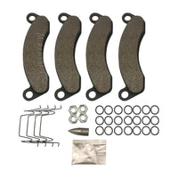 Disc Brake Pad Kit for Dexter 10K–12K Axle (One Axle Set)  K71-180-00-RP