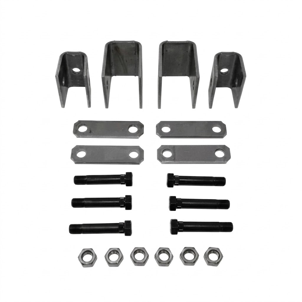 Trailer Suspension Hanger Kit for Single Axle 1-3/4" Double-Eye Springs 2K-7K – APS1TT (9100013-ND)