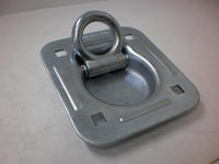 1/2" Thick Recessed 5000# D Ring Zinc Plated 4 Bolt Car Trailer Truck (RR05)