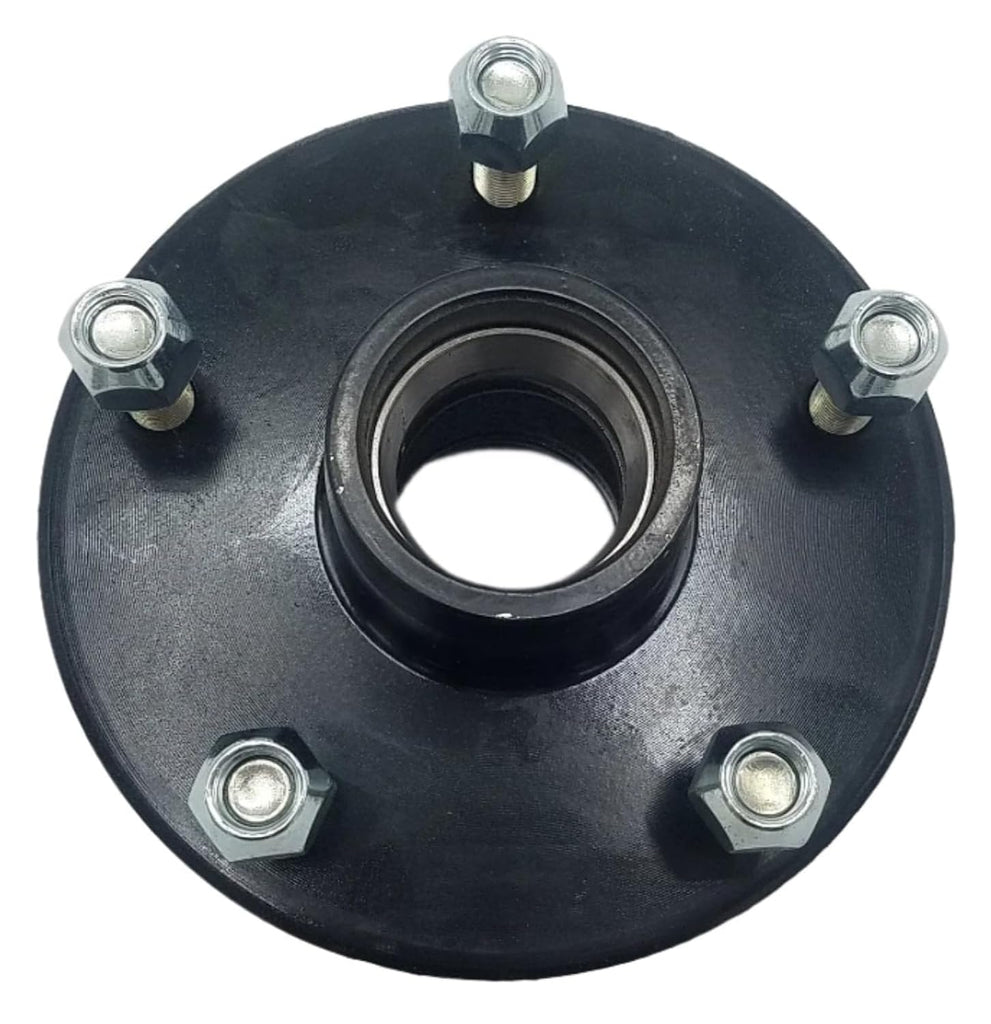 PAIR of 5x5.5 Hubs 3500# 5 Lug Fits Dexter Trailer axles (845551-KITX2)