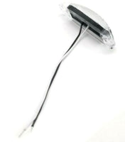 (S18-WC00-1) 3.5" x 0.75" White Clear Surface Mount Area LED Light RV Camper Trailer Hardwire