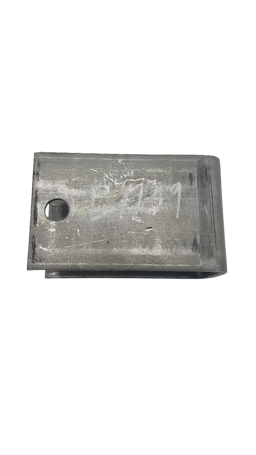 Trailer Spring Hanger for 1.75" Double Eye Springs – 4.25" Bolt Height, 9/16" Hole (E4139)