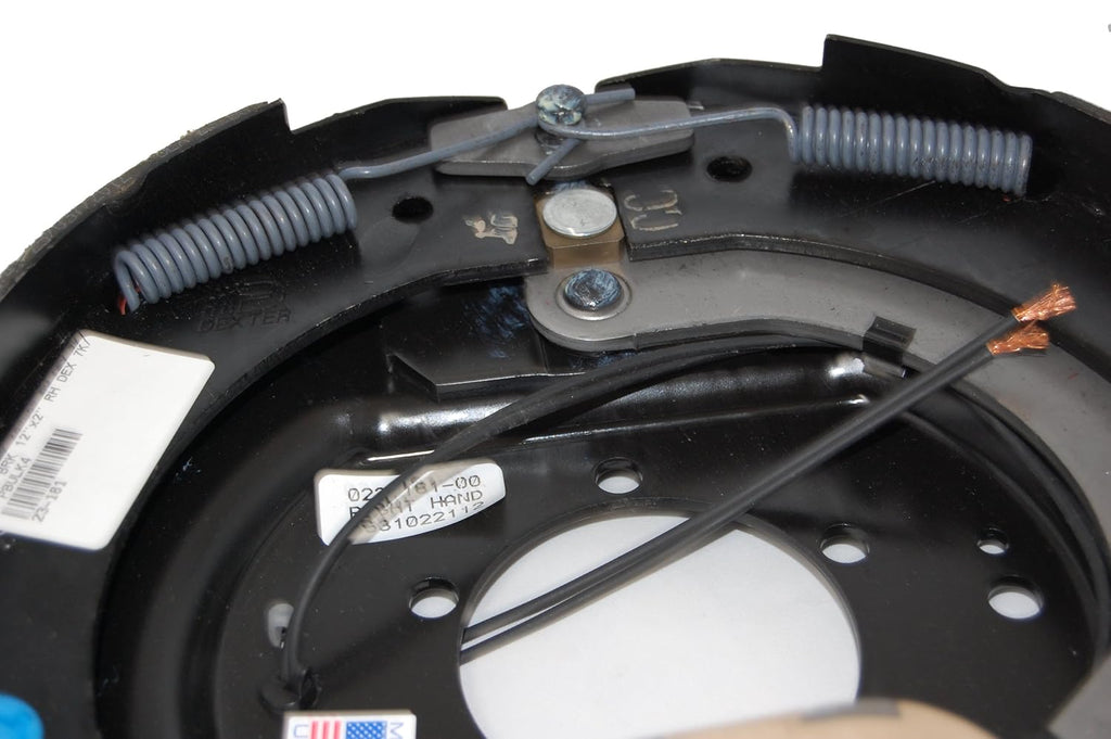 Dexter Genuine 7000# Trailer Electric Brake Backing Plate 12 x 2 Right Passenger (023-181-00)