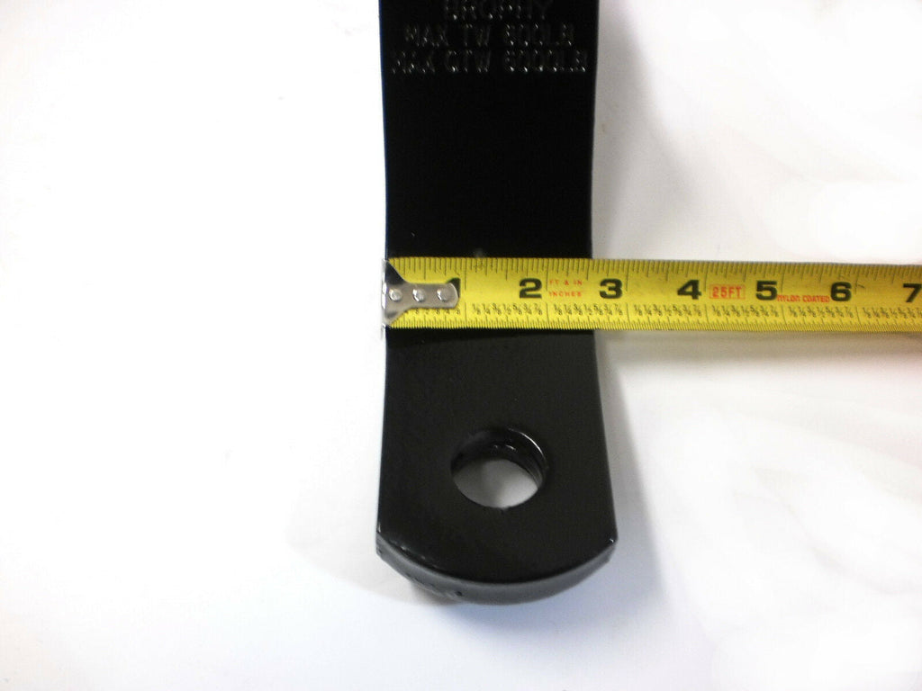 Brophy 6,000 lb Trailer Ball Mount – 3" Drop, 2" Rise, 2" Shank, 1" Ball Hole, 8.75" Long (EB48)