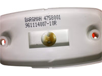 Bargman Side Marker Light LED Amber Clearance Reflex 2-1/2" x 1-1/4" Fits Various Trailers Long-Lasting and Energy-Efficient (47-58-032)