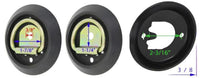 D Ring Brophy 1/4" Bolt on Surface Mount with Plastic Pan 3K Rated (RR09)