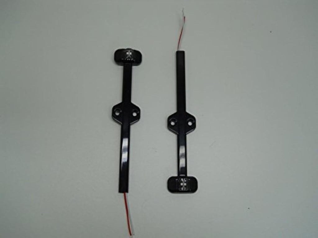 2 Tecniq Red/Amber Trailer Fender marker light black case LED clearance USA (S90-0000-B-L2)