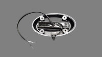 Interior Light, TecNiq, Surface Mount, Oval, Black Base, On/Off Switch, Natural White, 6 LEDs, 4.75" x 2.75" x 1.125" (E16-LBS0-1)