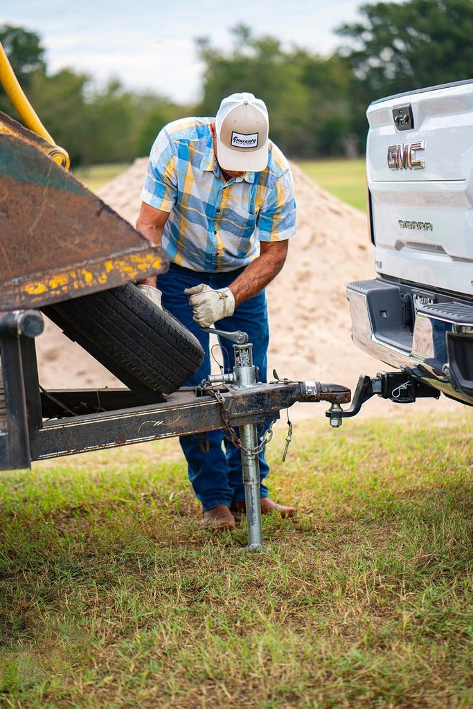The Ultimate Rapid Adjusting Drop Leg Top Wind 2000# Trailer Jack  (322-RDJ-2K)