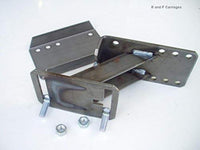 Universal Heavy Duty Spare Tire Mount fits ALL 4 & 5 Lug Trailer RV Camper Jeep (ST CARRIER + ST BRACKET)