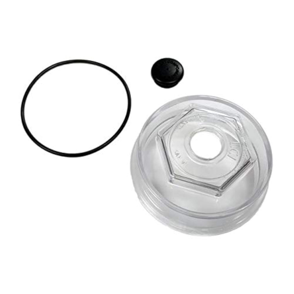 Lippert 4" Trailer Hub Replacement Oil Cap Kit 10K-16K Dexter LCI Bearing Cover (183772-KIT)