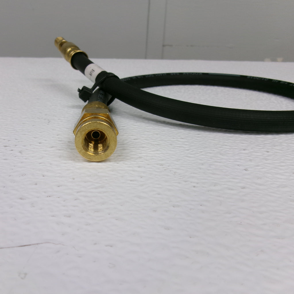 24" Hydraulic Trailer Brake Hose – 3/8"-24 Male to Female Swivel (BH-3MFSFF-024)