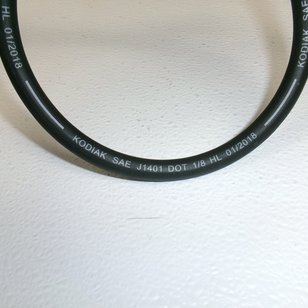 24" Hydraulic Trailer Brake Hose – 3/8"-24 Male to Female Swivel (BH-3MFSFF-024)