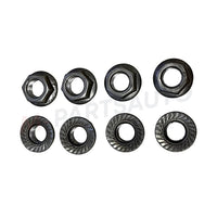 U-Bolt Kit 7" Long 3" Wide U Bolts fits 5200-7000# Axle Beams (UBK-7000-R)