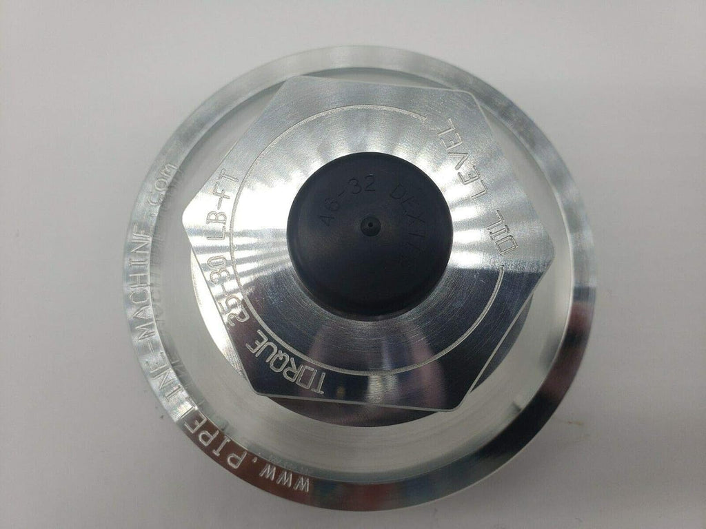 4.0" Billet Aluminum Oil Bath Cap Kit — 4"-12 Thread for 10K–15K Trailer Axles (21-36 Billet-KIT)