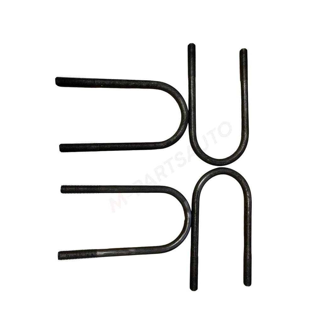 U-Bolt Kit 7" Long 3" Wide U Bolts fits 5200-7000# Axle Beams (UBK-7000-R)