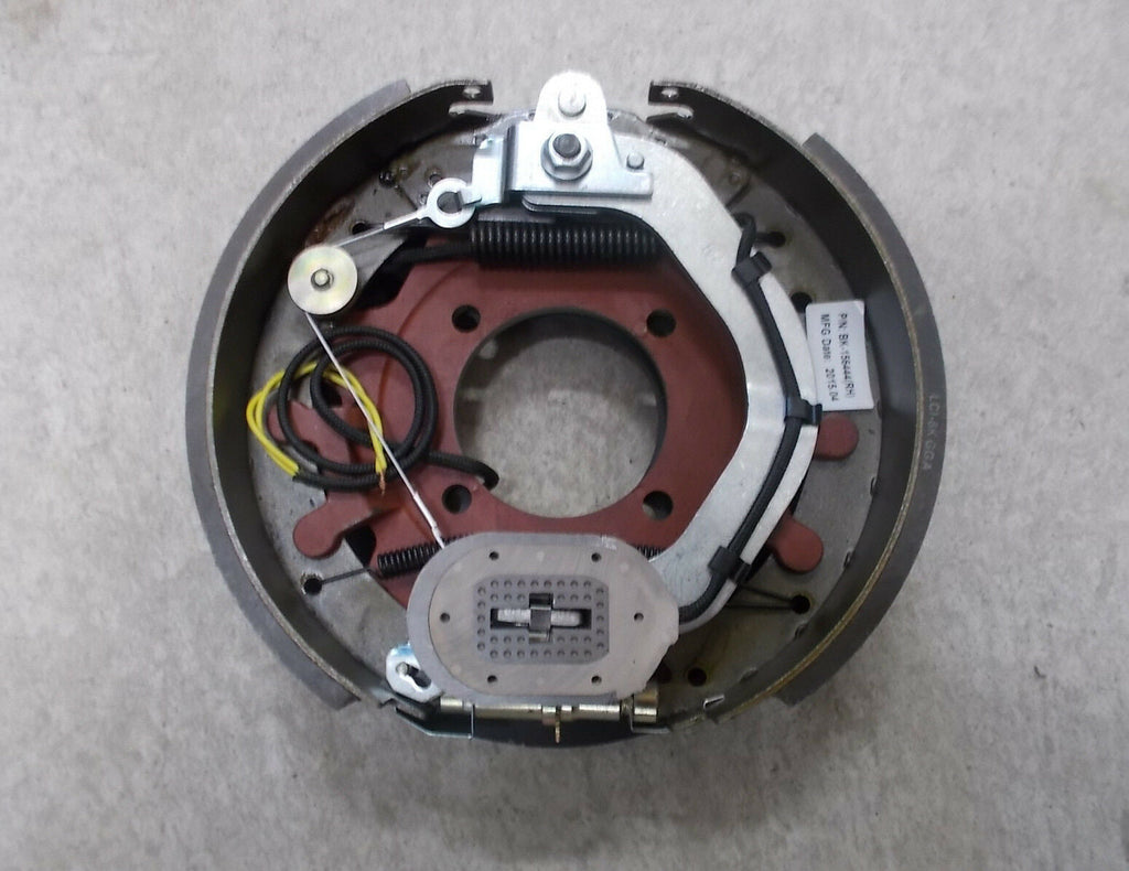 8K Trailer Brake Assembly 12-1/4" x 3-3/8" – Right Side – Self-Adjusting – 4-Bolt Mount (BK-8KE-02-KIT)