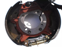 Pair 12-1/4 x 3-3/8 8000 Electric Trailer Backing Plate Brake Fits Dexter 4 Bolt 8K Axle (BK-8KE-SET)