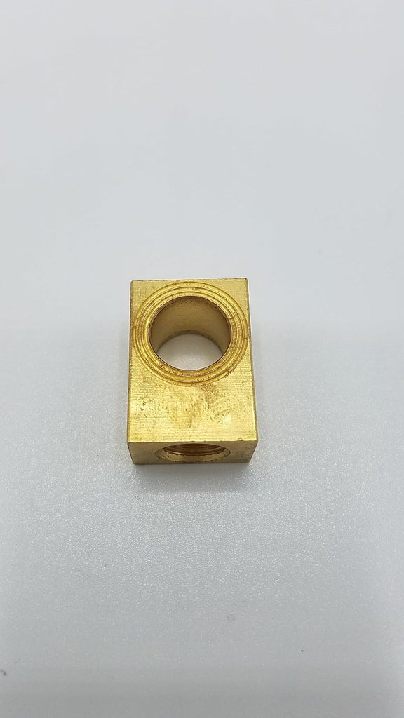 Banjo Bolt, Brass Block &amp; 2 Copper Washers — 7/16-20 Brake Caliper Trailer Kit (32275U+32307U+2x32230U)