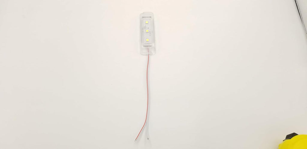 White 12v Multi Purpose 3 LED Courtesy Interior Exterior Aux Step Light Trailer (055-550-1A)