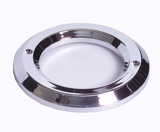 2.5" Round Plastic Chrome Trim Ring Bezel Grommet Cover RV Trailer Truck 2 1/2 LED (M50105)