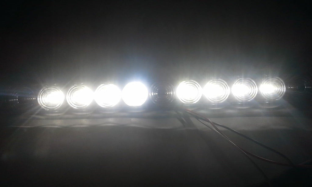 Innovative Lighting 15" Slim Line White LED Light - Surface Mount - Clear Lens (254-5500-1)