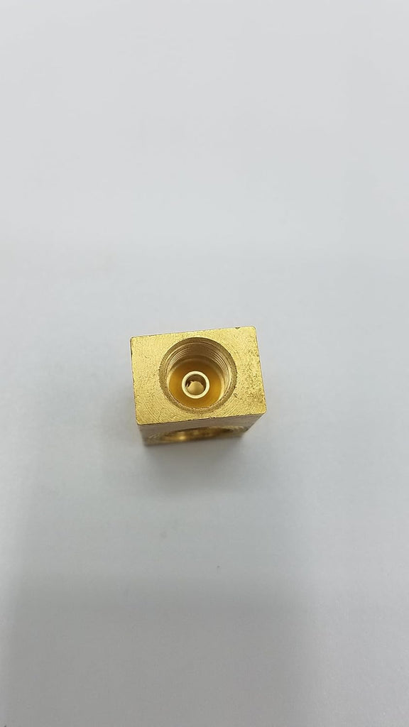 Banjo Bolt, Brass Block &amp; 2 Copper Washers — 7/16-20 Brake Caliper Trailer Kit (32275U+32307U+2x32230U)