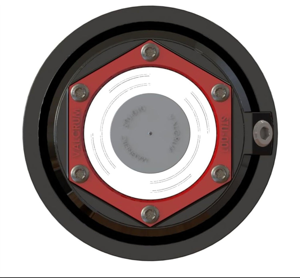 ONE 3.5" Valcrum Aluminum Hub Cap Fits 9K-10K GD Trailer Axle Oil 21-88 Dexter (ST-350)