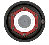 ONE 3.5" Valcrum Aluminum Hub Cap Fits 9K-10K GD Trailer Axle Oil 21-88 Dexter (ST-350)
