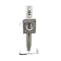 Side Wind Swivel Jack 2K, 10" Lift, 11" Bracket Height  151101 Trailers Rv Camper Boat