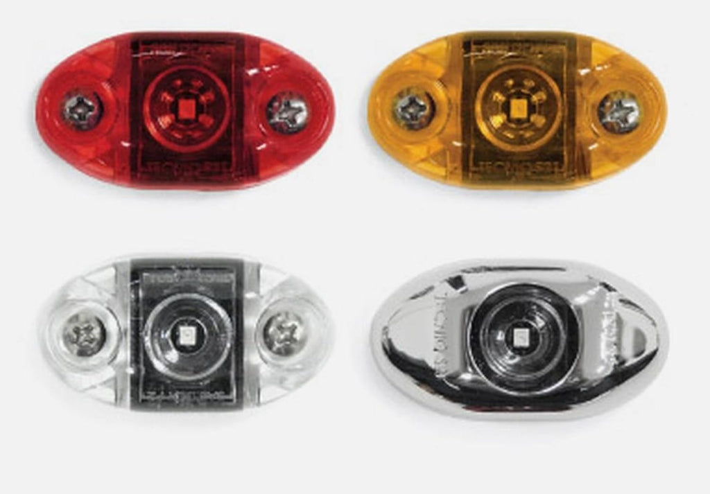 TecNiq Red LED Clearance Side Marker Light Camper / Trailer Truck USA (S21-RR00-1)