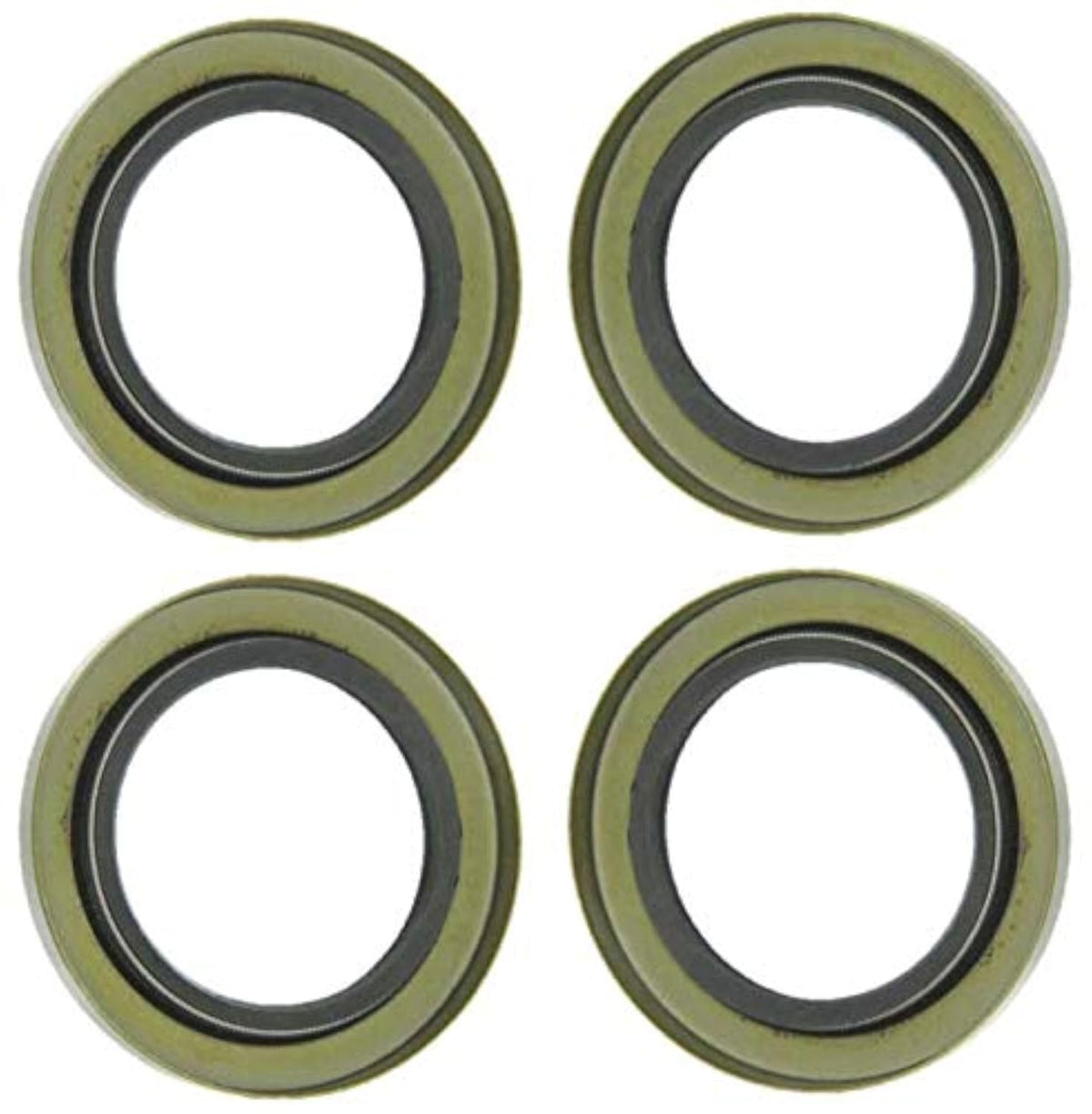 FOUR -Trailer Axle Grease Seal 6000# 7000# 2.125" 10-10 2-1/8" Dexter ALKO Axel (10-10LOT4)