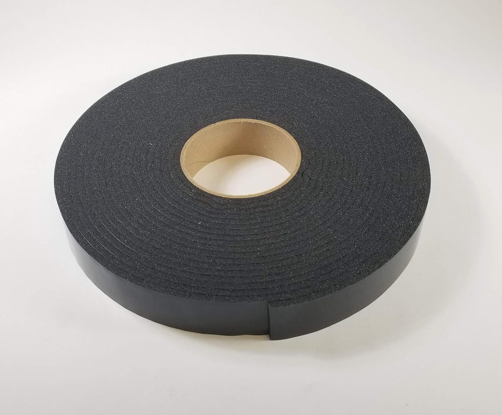 30 Mylar Black Tape 1.25" x .188" - Truck Toppers, Body Side Rails, Trailers & RVs (TM125B)